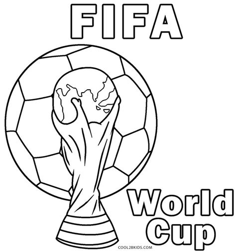 Soccer Printable Coloring Pages